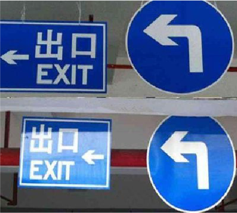 资中在日常生活中如何区分标识与标牌？