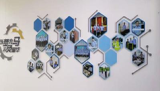 资中文化墙最常见的做法。