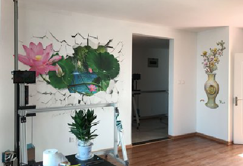 资中墙体彩绘相比墙纸的优势。