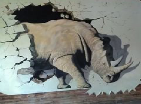 资中在墙绘中，如何绘制3D效果？