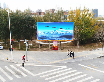 资中户外大屏广告投放要点。